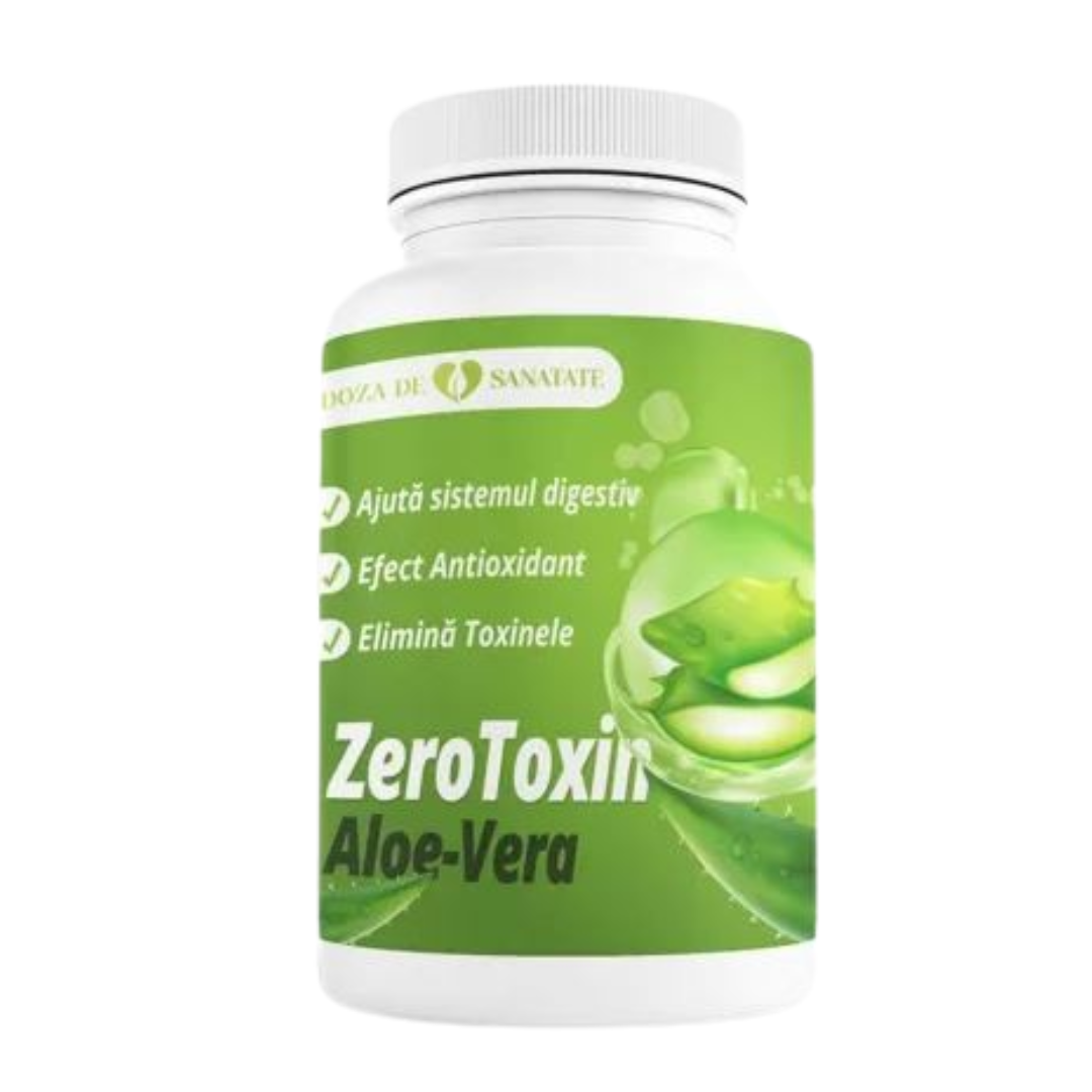 Zerotoxin Aloevera, 30 Capsules, normal intestinal transit, support di –  StoreOfAnimals