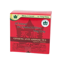 Load image into Gallery viewer, 2 X Antiadipose tea with Ginseng, 30 sachets, weight loss, digestion, intestinal transit, antioxidant, liver, circulation, immunity, energy system, skin, hair, sexual activity
