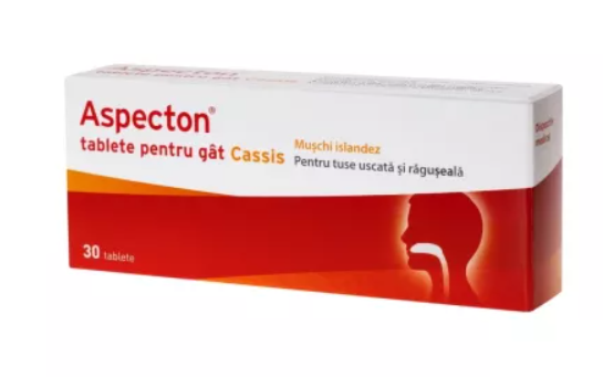 Aspecton Cassis throat tablets, 30 tablets – StoreOfAnimals