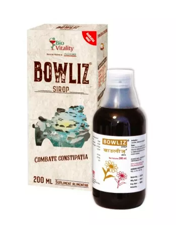 Syrup Bowliz, 200 ml, Bio Vitality, intestinal transit and digestion ...