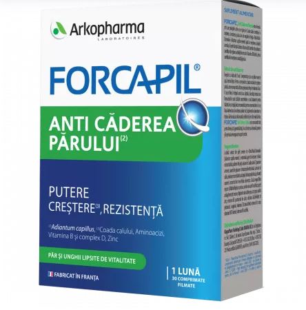 Forcapil Anti Hair Loss, 30 tablets