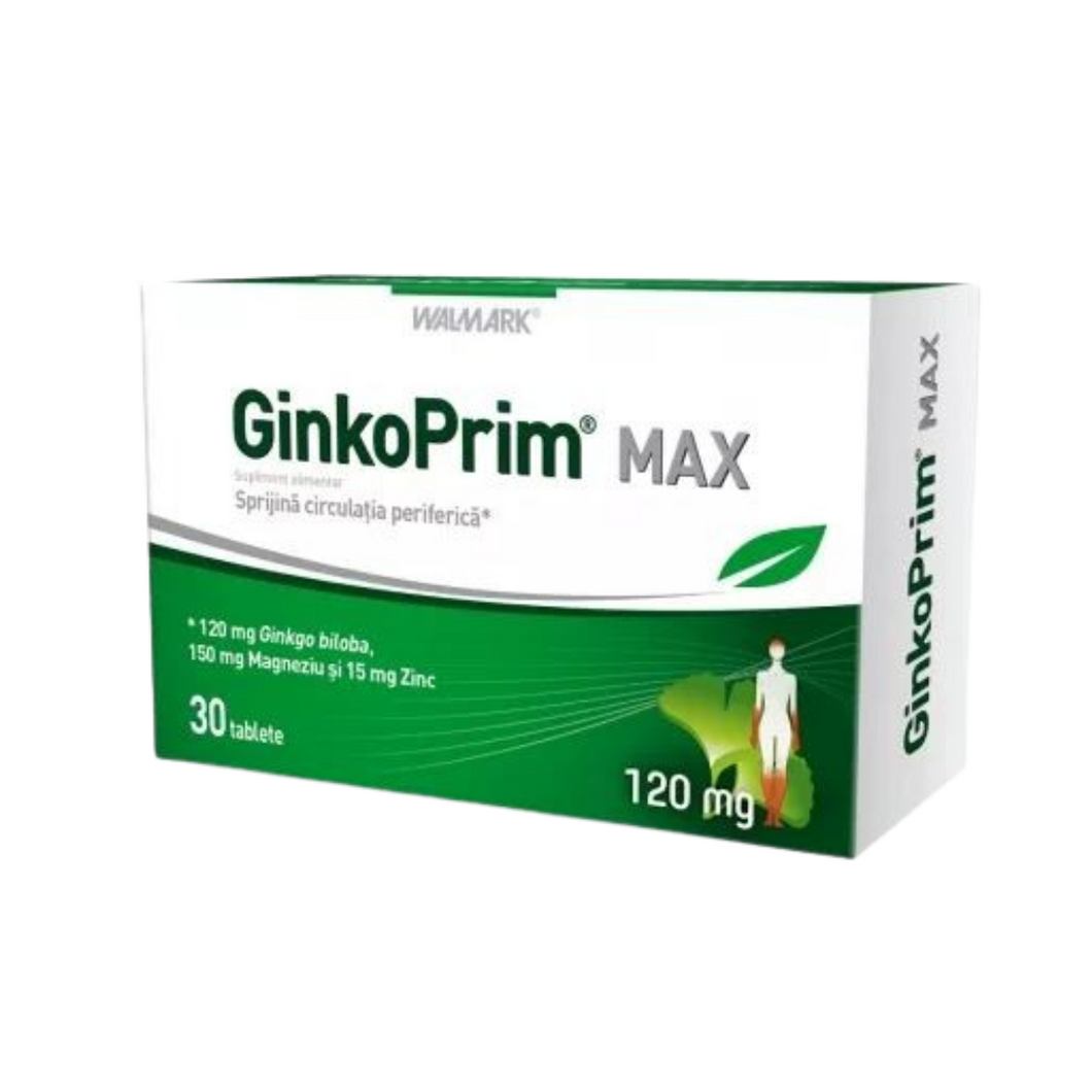 GinkoPrim Max 120mg, 30 tablets