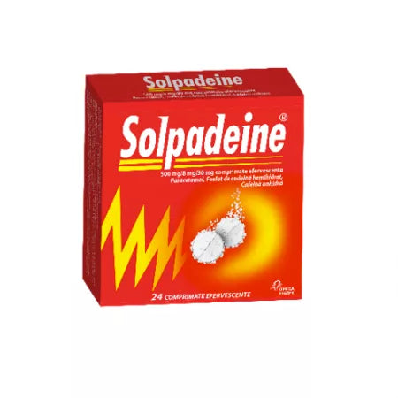 Solpadeine, 500 mg, 24 effervescent tablets