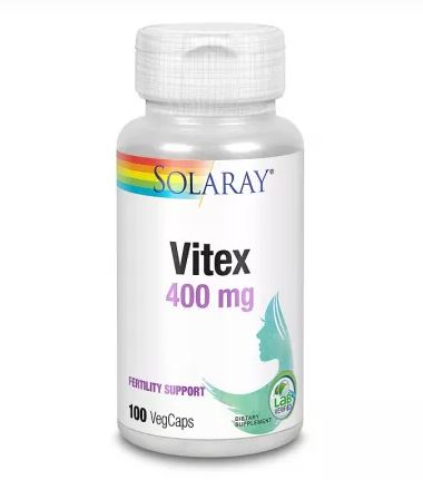 Vitex 400mg Solaray, 100 Softgels