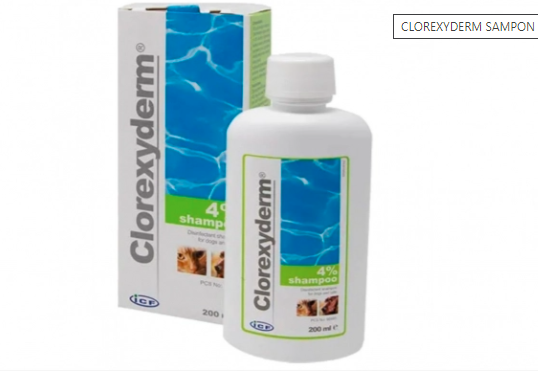 CLOREXYDERM SHAMPOO 4%, 250 ML