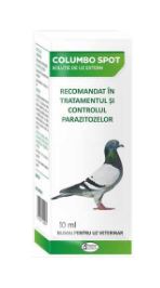 COLUMBO SPOT - Prevention and treatment against parasites for competing&exhibition birds