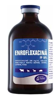 ENROFLOXACIN FP 10% - Treatment for digestive and respiratory tract against germs sensitive to the active substance