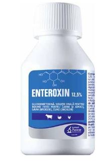 ENTEROXIN 12,5% - Treatment of infections that are sensitive to sulfadimethoxine