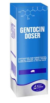 GENTOCIN DOSER - Oral solution as treatment for digestive germs to piglets