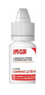 OPTI-CLOR- Ophtalmic solution for Dogs and Cats