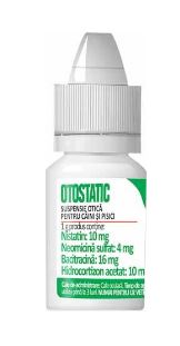 OTOSTATIC - Otic suspension for dogs and cats