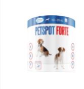 PET–SPOT FORTE M - Antiparasitic for flea, ticks and lices - Similar to FRONTLINE Combo - 10-20 kg Dogs