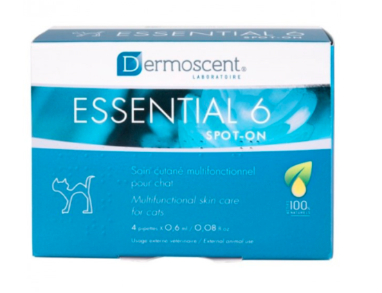 Dermoscent Essential 6 Spot-on Cat - 4 pipettes